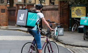 Deliveroo to donate meals to Simon Community throughout November