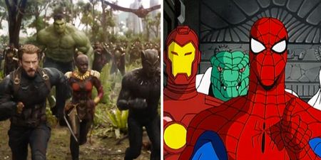 This recreation of the Avengers: Infinity War trailer using ’90s cartoons is incredible