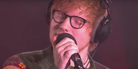 WATCH: Ed Sheeran has covered the Christmas classic ‘Fairytale Of New York’