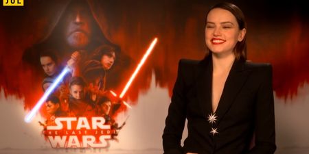 Daisy Ridley talks about pulling pints and sweating up a jig at The Last Jedi wrap party in Dingle
