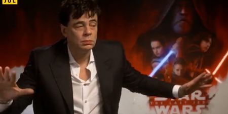 Benicio Del Toro reveals more info about The Last Jedi’s most mysterious character