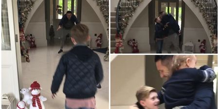 Robbie Keane makes his kids’ Christmas with a surprise return home to Dublin on Christmas Eve