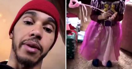 WATCH: Lewis Hamilton attracts criticism for ‘gender-shaming’ his young nephew