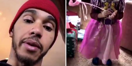 WATCH: Lewis Hamilton attracts criticism for ‘gender-shaming’ his young nephew