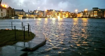 PICS: There’s some serious flooding in Galway as Storm Eleanor hits