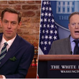 Donald Trump’s former Press Secretary Sean Spicer is on The Late Late Show this week