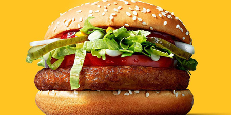 McDonald’s launches its new vegan burger for those of you who don’t eat meat