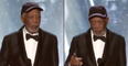 Morgan Freeman calls out ‘heckler’ during SAG Awards acceptance speech