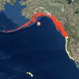 A tsunami warning has been issued to the entire US West Coast following a 8.2 earthquake