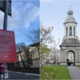Graphic anti-abortion posters spotted outside Trinity College for the second time this week