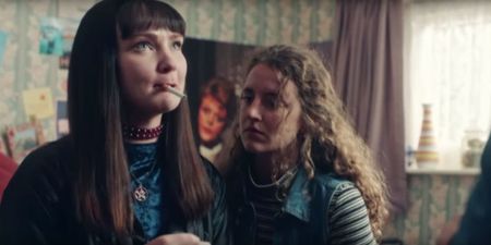 WATCH: Derry Girls are very excited to meet the new “Russian” girl in tonight’s episode