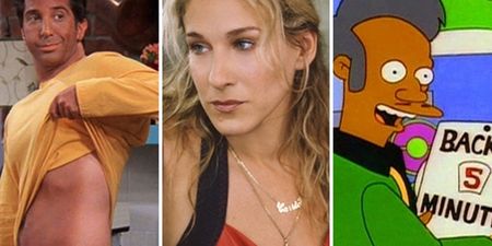 Should we feel guilty for laughing at jokes from 90s shows that many find offensive today?