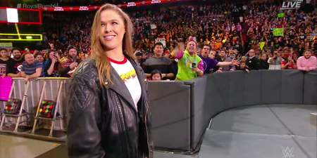 Ronda Rousey has officially become a full-time WWE wrestler
