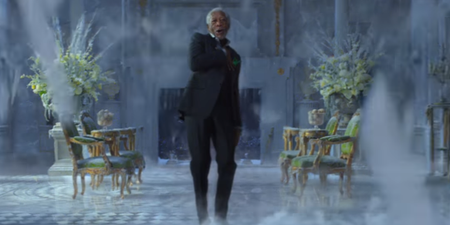 WATCH: Morgan Freeman and Peter Dinklage lip-sync in the best Superbowl ad of 2018
