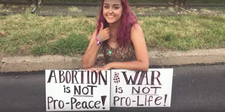 The Ireland Twitter account has been taken over by an American pro-life activist