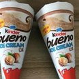 It may be freezing outside, but we still want one of these Kinder Bueno ice cream cones