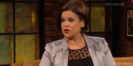 There was a lot of love for Mary Lou McDonald on The Late Late Show