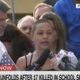 A Florida school shooting survivor called out President Trump on television for his association with the NRA