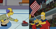 The Simpsons predicted events that would happen at the Winter Olympics years in advance