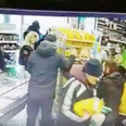 CCTV footage of a bread delivery in a Dublin shop is like something out of a survival movie