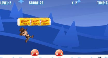 Indiana Jones meets Brennans Bread in this fantastic and addictive video game
