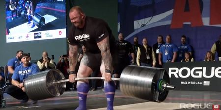 WATCH: The Mountain from Game of Thrones breaks his own world record by deadlifting 472kg