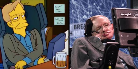 Stephen Hawking’s appearances on The Simpsons summed up how brilliant he was