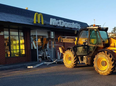 JCB drives into Limerick McDonald’s in failed burglary attempt