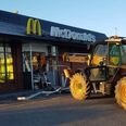 JCB drives into Limerick McDonald’s in failed burglary attempt