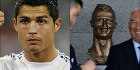 The sculptor who created that Cristiano Ronaldo bust has had a second attempt