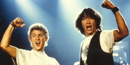 Excellent! That new Bill & Ted movie looks like it’s finally happening