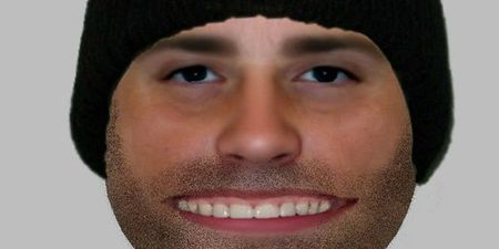 Police release composite photo of a suspect and it is the stuff of nightmares