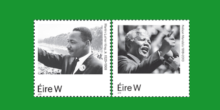 An Post release new stamps to celebrate the lives of Martin Luther King and Nelson Mandela