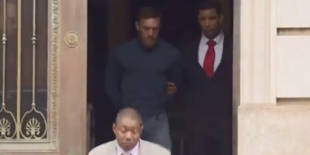 WATCH: Conor McGregor leaves New York police station in handcuffs