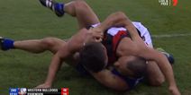 Irish AFL star facing punishment after allegedly biting opponent during scuffle