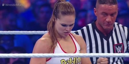 Ronda Rousey looked like a natural in her impressive WrestleMania debut