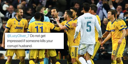 Michael Oliver’s wife targeted by Juventus fans on social media following late penalty call