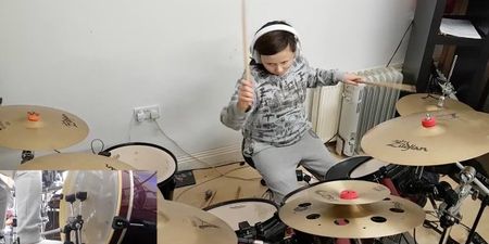 WATCH: 11-year-old Dublin girl absolutely destroys metal Taylor Swift cover on the drums