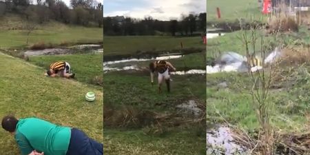 WATCH: Stag’s party playing footgolf in Westport ends hilariously