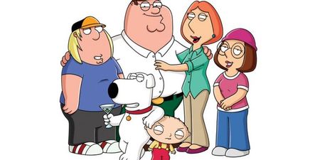 Family Guy makes a very risky joke about Kevin Spacey and Harvey Weinstein