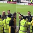 WATCH: Bolton fans clash with one another and attempt to get at manager in ugly altercation