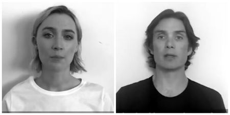 WATCH: Saoirse Ronan, Tom Vaughan-Lawlor, Cillian Murphy and more Irish actors lend their support to Together For Yes