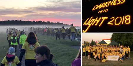 PICS: Thousands of people all over the country turned out for Darkness Into Light 2018