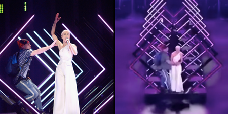 It’s likely that Eurovision viewers will have seen the stage invader on TV before
