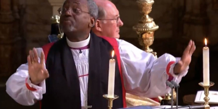 Every single person is thinking the same thing about the bishop presiding over the royal wedding