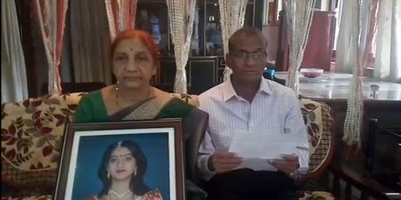 WATCH: Savita’s parents call for voters to repeal the Eighth Amendment