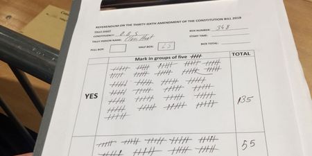 PICS: Tally sheets from voting centres seem to show an overwhelming YES vote