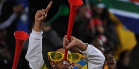 The vuvuzela has made a return to the World Cup and football fans are not happy…