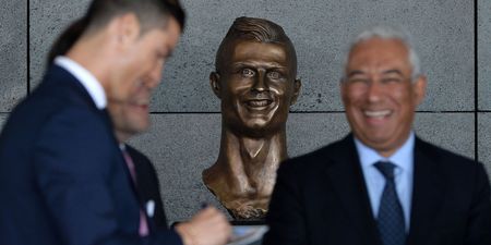 Highly scrutinised bust of Cristiano Ronaldo replaced with one bearing ‘better likeness’