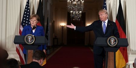 Donald Trump has launched a scathing attack on Germany and Angela Merkel’s government